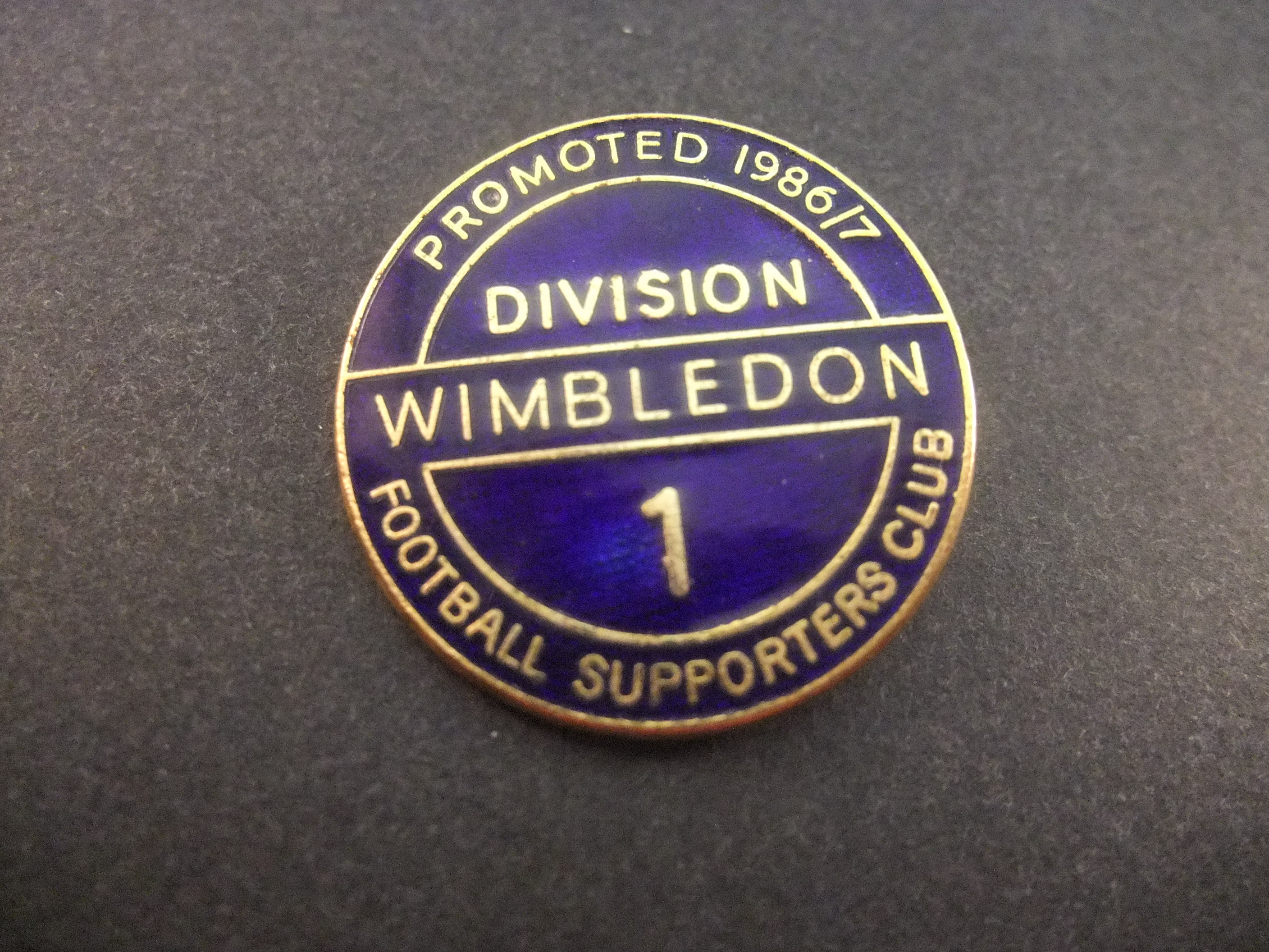 Wimbledon football supportersclub club